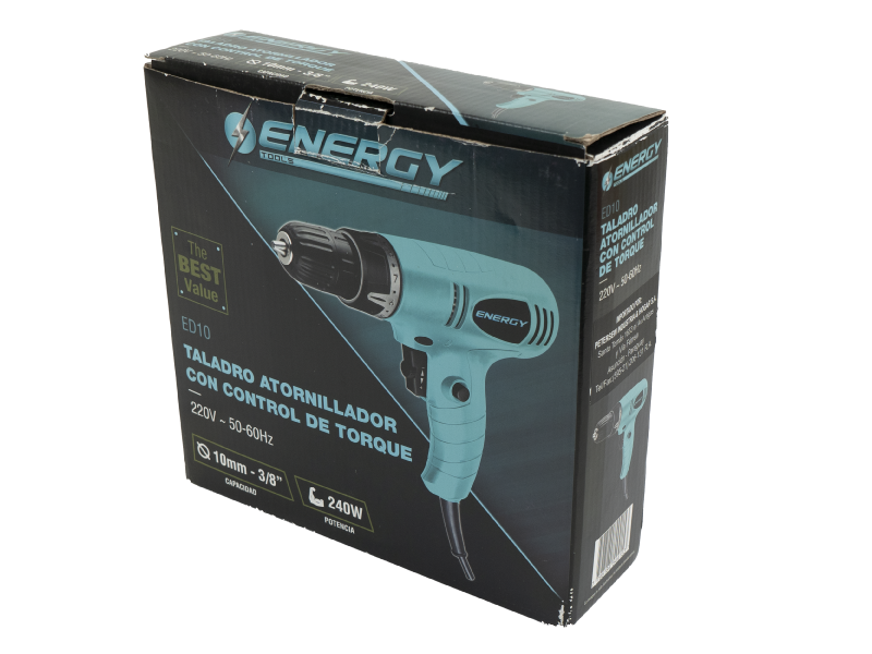TALADRO REC. ENERGY 10MM 12V