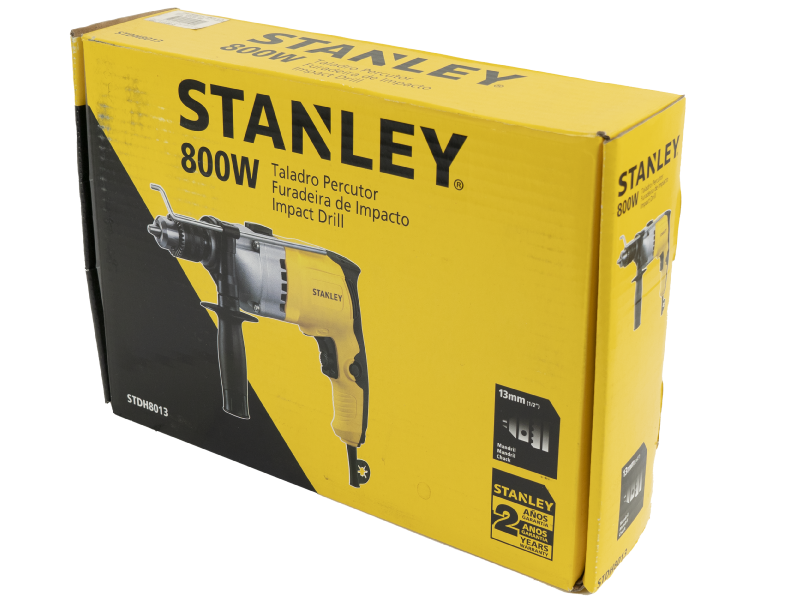TALADRO PERCUTOR STANLEY 800W 13MM