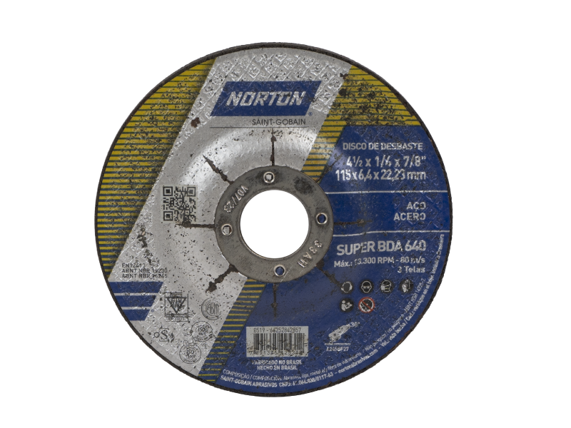 DISCO DE PULIR MET  N° 4.5*7  NORTON