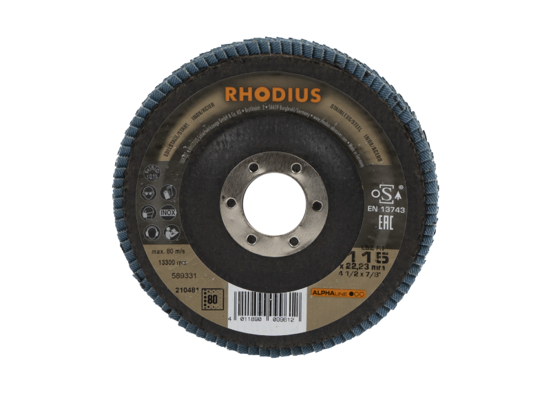 DISCO FLAP RODIUS DE 4.5