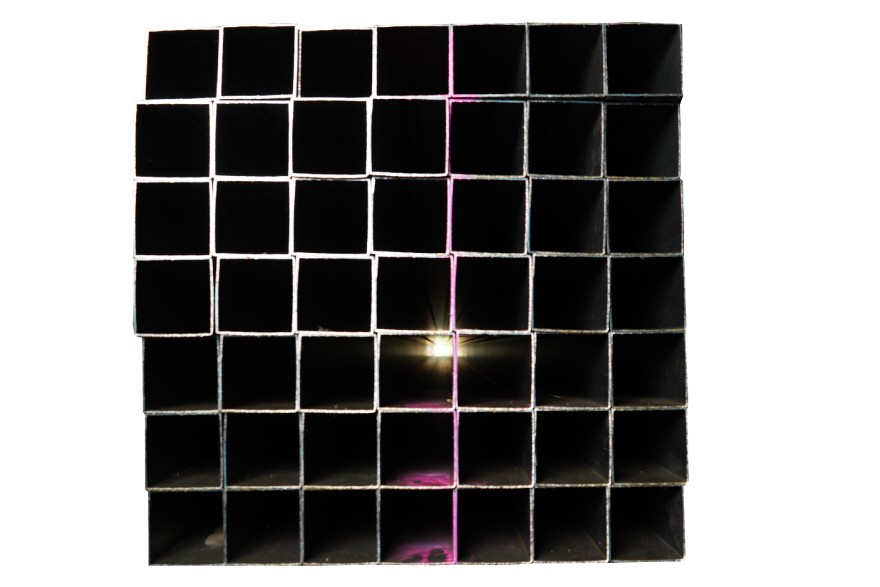 TUBO CUAD. 80 X 80 X 2.00 X 6 MT L.C.