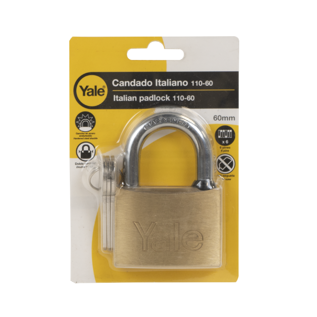 CANDADO YALE  60MM